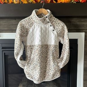 Abercrombie & Fitch Asymmetrical Button Up Sweater